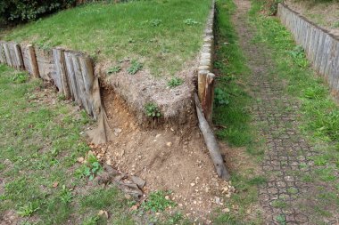 Hasarlı istinat duvarı