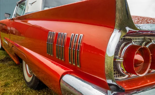 Класичний Американський Автомобіль Ятдесятих Років — стокове фото