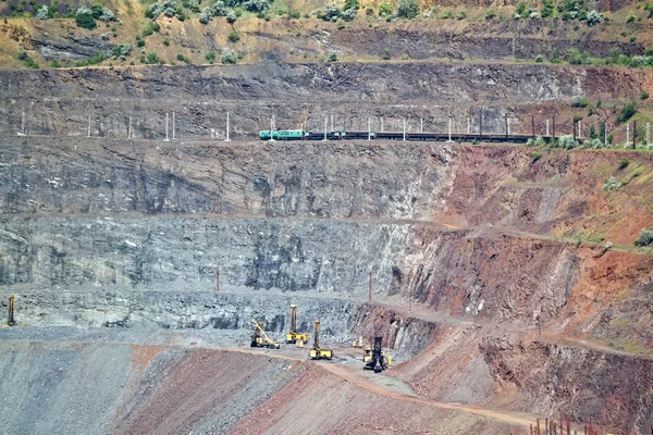 Iron ore opencast mine. Krivoy Rog, Ukraine