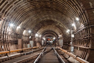 Kiev, Ukrayna 'da metro tüneli (Kyiv, Ukrayna)