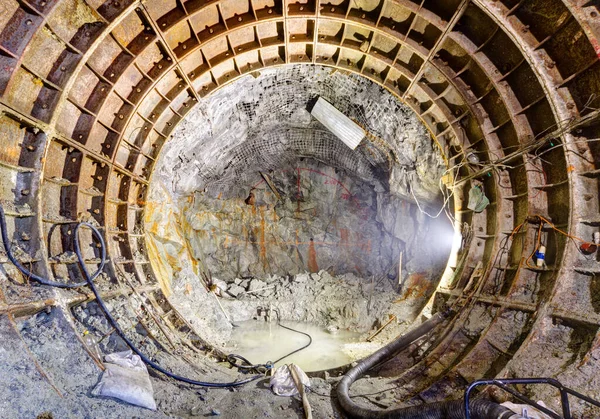 Tunnel Métro Construction Photo De Stock