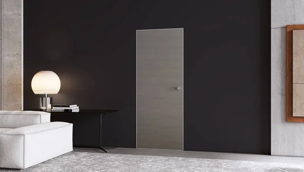 doors in the interior, design, rendering, visualization of the door. 3d door