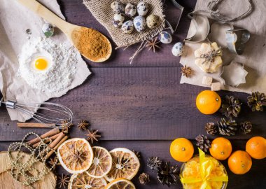 Noel arka plan çerçevesi