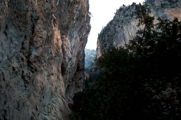 Türk dağlarının panoramik manzarası 