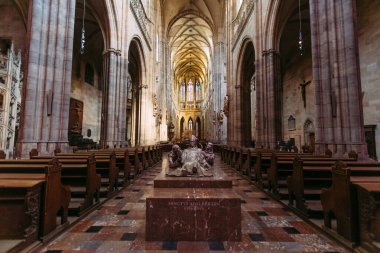 Prag 'daki kilise, arka plan dokusu