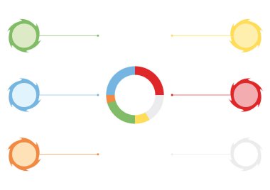 Infographic öğe simgeler vektör ayarla