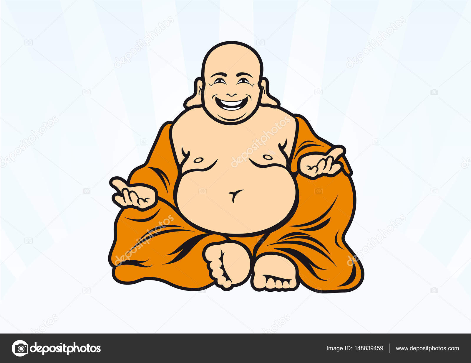 Happy Buddha vector Stock Vector Image by ©Betka82 #148839459 Happy Buddha vector Stock Vector Image by ©Betka82 #148839459