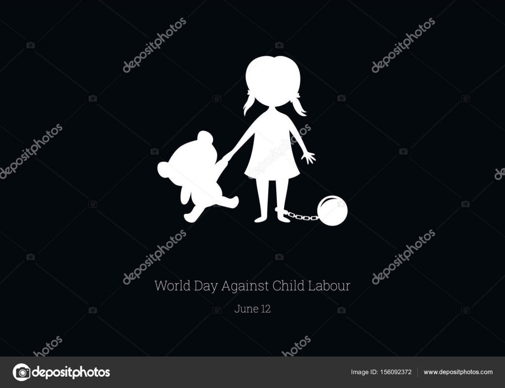 Vector World Day Against Child Labour World Day Against Child Labour Vector Stock Vector C Betka