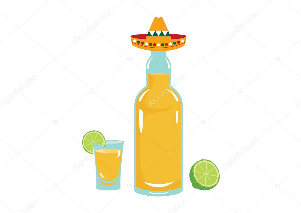 Tequila vector illustration