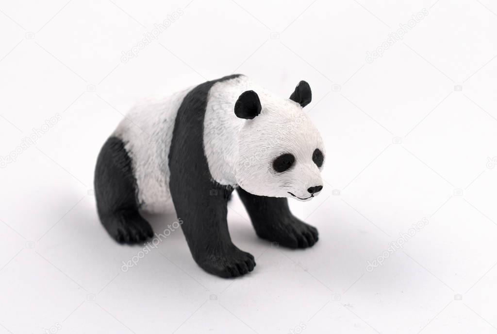 Panda figure stock images