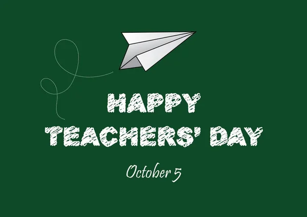 World Teachers Day vector — Stock Vector