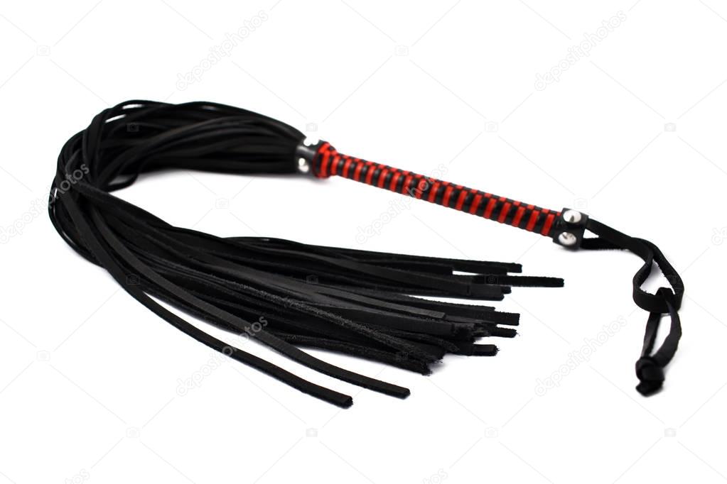 Leather whip stock images
