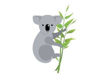 Bambu vektörlü Koala