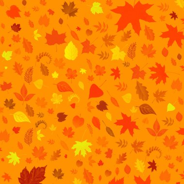 Sonbahar yaprakları deseni
