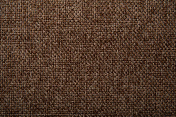 Textura de la tela gobelina marrón — Foto de Stock