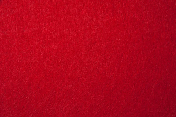 Textura de fieltro rojo para fondo — Foto de Stock