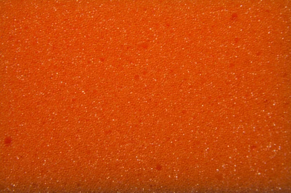 Texture de l'éponge orange — Photo