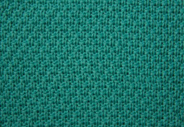 Mavi örgü kazak dokusuna 