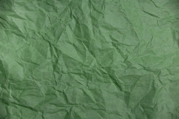 Verfrommeld Groenboek textuur — Stockfoto