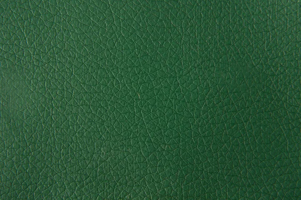 Grøn læder tekstur til baggrund - Stock-foto