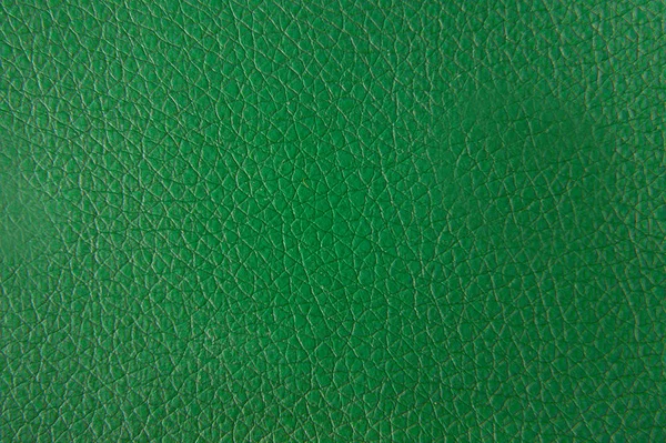 Zelená Kožená Textura Pro Pozadí — Stock fotografie
