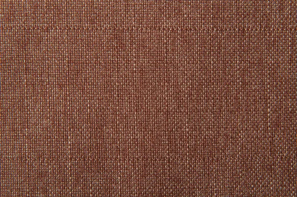 Tessuto Lino Marrone Cotone Texture Sfondo — Foto Stock