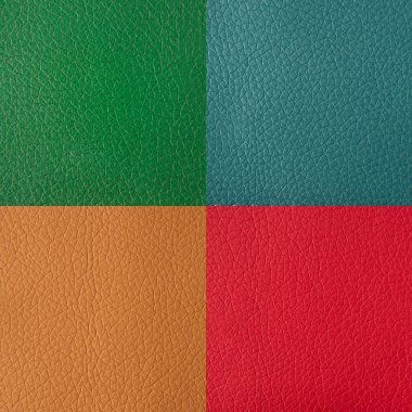 deri desen kırmızı, mavi, yeşil, sarı