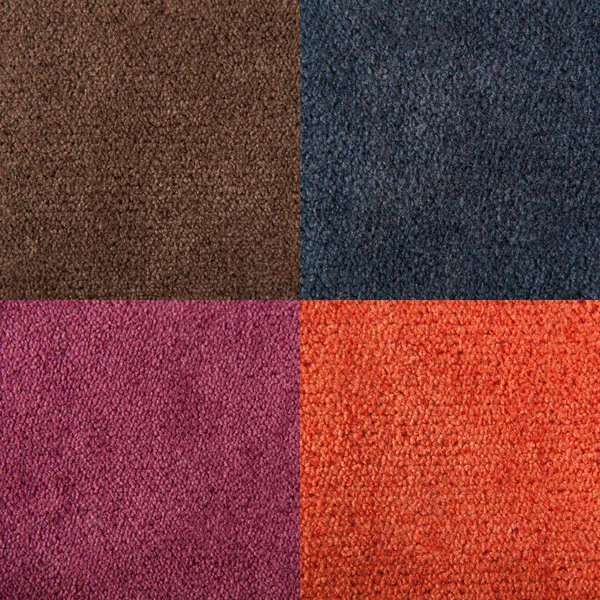 Fabric Texture Orange Brown Blue Magenta Carpeting Background — Stock Photo, Image