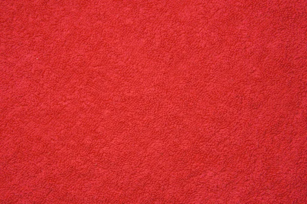 Textura Toalla Roja Para Fondo — Foto de Stock