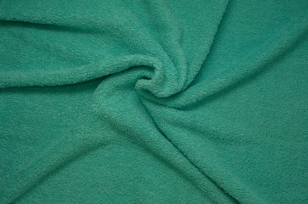 Texture Blue Towel Background — Stock Photo, Image