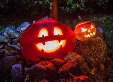 Şaşırtıcı Halloween pumpkins