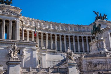 Victor Emmanuel II (Altare della Patria) Victor Emmanuel onuruna inşa için Ulusal Anıtı. Roma. İtalya