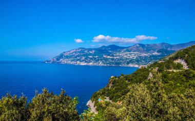 Doğal görünümü Amalfi coast peyzaj, İtalya