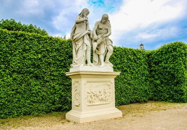 Viyana-heykel Belvedere Gardens