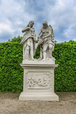 Viyana-heykel Belvedere Gardens