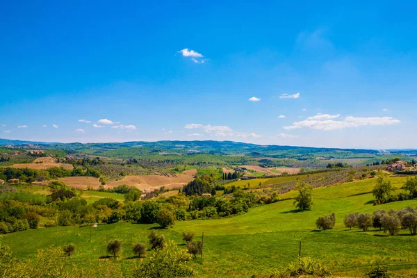 Schilderachtig Uitzicht Het Landschap Landelijke Omgeving Toscane Italië — Stockfoto