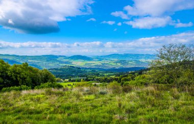 Toskana 'nın güzel manzarası