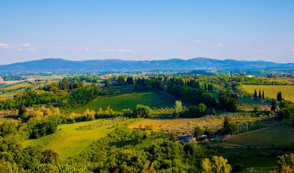 Prachtig Landschap Toscane Italië — Stockfoto