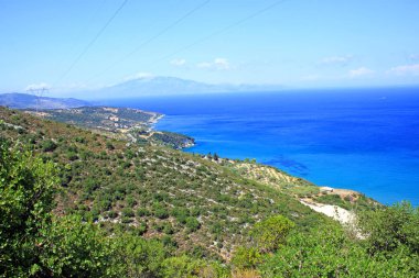 İnanılmaz Navagio beach, Zakynthos island, Yunanistan