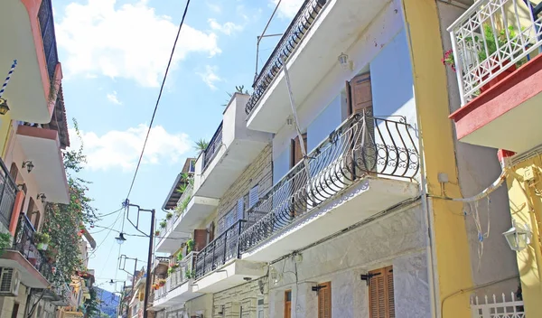 Zakynthos mimarı havadan görünümü, Yunanistan