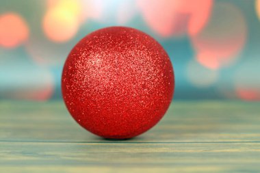 Renkli Noel dekorasyonu yakın çekim