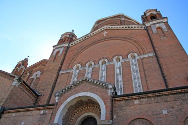 Görünümünü Tempio della pace cephe, Padua, İtalya
