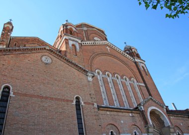 Görünümünü Tempio della pace cephe, Padua, İtalya