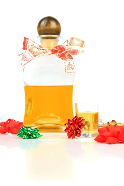 Glass Tincture Christmas Decoration Royalty Free Stock Images