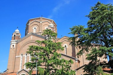 Görünümünü Tempio della pace cephe, Padua, İtalya