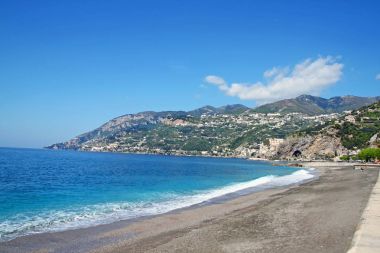 Pitoresk Amalfi coast. İtalya