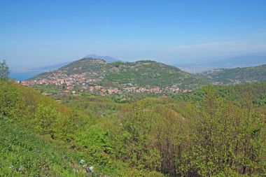 Pitoresk Amalfi coast. İtalya
