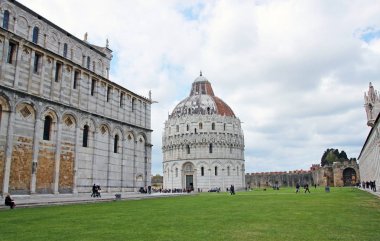 Miracoli yer karmaşık Pisa, İtalya.