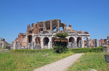 Santa Maria Capua Vetere amfitiyatro Capua City, İtalya