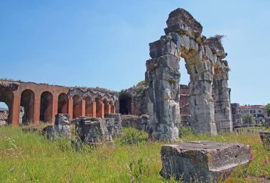 Santa Maria Capua Vetere amfitiyatro Capua City, İtalya